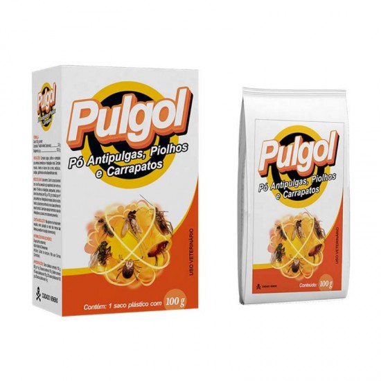 PO ANTIPULGAS PULGOL 100G CAIXA