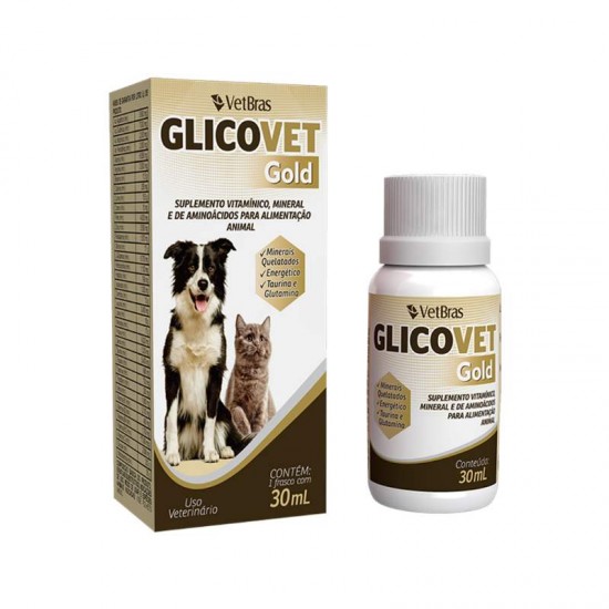 SUPL VIT GLICOVET GOLD 30ML