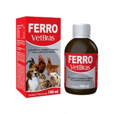 20047 - SUPL VIT FERRO VETBRAS 100ML