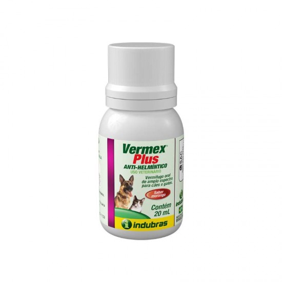 VERMIFUGO VERMEX PLUS 20ML