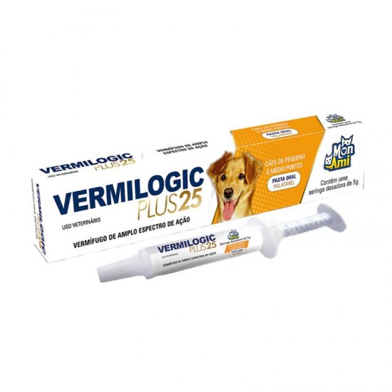 VERMIFUGO VERMILOGIC PLUS 25 PASTA 5G