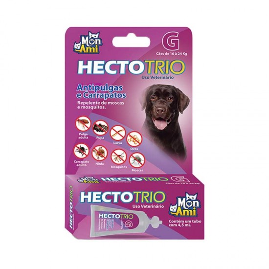 ANTIPULGAS HECTOTRIO CAES G 4,5ML