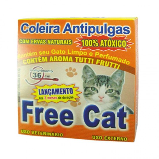 COLEIRA FREE CAT ANTI PULGA +