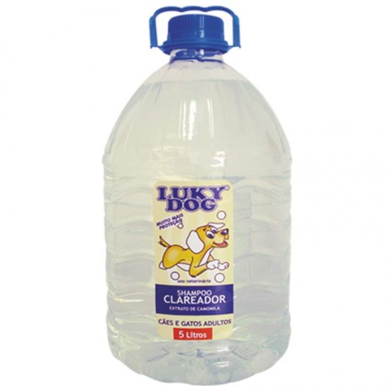 SHAMPOO LUKY DOG CLAREADOR 5 LT