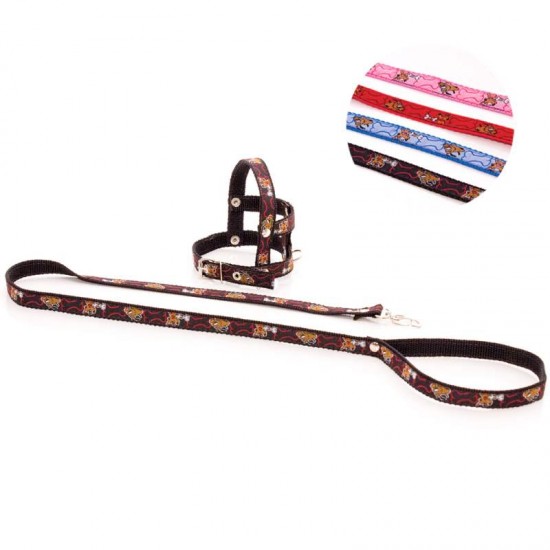 CONJ GUIA PEITORAL CACHORRINHO N  0