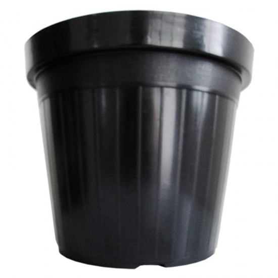 VASO PL 17 PRETO N  03 (17 X 15 X 12)