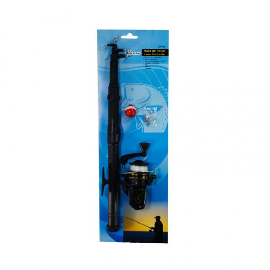 KIT VARA DE PESCA RETRATIL (VP-01)