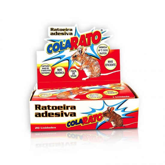 RATOEIRA ADESIVA COLA RATO CX 20 UND(7)