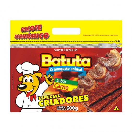 BIFINHO BATUTA CARNE 500G +