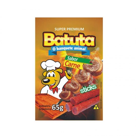 STICKS BATUTA CARNE 65G