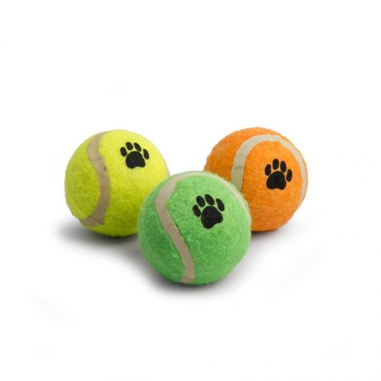 BOLA TENIS C/3 UNID (DOG136)SAVANA