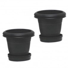 10330 - KIT 2 VASO PARIS Nº1 PRETO C/P. (985)